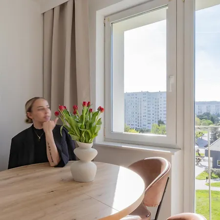 Apartment Glow - Ostuni, Blisko Ergo Areny I Morza Gdansk